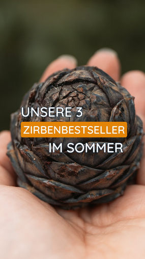 Unsere Top 3 Sommer-Lieblinge bei Zirbelino! ???????? 

????????&nbsp;Frische Zirbenzapfen – perfekt für deinen selbstgemachten Schnaps oder Sirup ????

????????&nbsp;unser herrlicher Zirbensirup - ideal als erfrischendes Sommergetränk oder zum Verfeinern von Desserts

????????&nbsp;die jungen Zirbenbäumchen, die deinen Garten zum kleinen Alpenparadies machen ????✨

Hol dir jetzt das Zirbelinofeeling für Zuhause und bring den Duft der Berge mit! ????️

#zirbelino #zirbenprodukte #zirbensirup #zirbenzapfen #zirbenbaum #sommer2025 #alpenduft #zirbelinofeeling