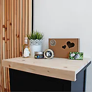 Deckplatte f&uuml;r Hemnes-Kommode, 537mm x 391mm x 19mm (Plattenma&szlig;) | Auflagepla...