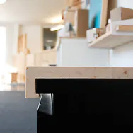 Deckplatte f&uuml;r Malm-Kommode, 404mm x 496mm x 19mm (Plattenma&szlig;) | Auflageplatt...