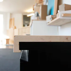 Deckplatte f&uuml;r Malm-Kommode, 404mm x 496mm x 19mm (Plattenma&szlig;) | Auflageplatt...