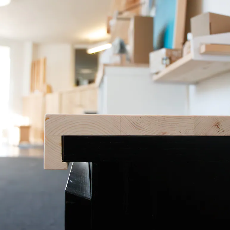 Deckplatte f&uuml;r Malm-Kommode, 404mm x 496mm x 19mm (Plattenma&szlig;) | Auflageplatte f&uuml;r IKEA-Regal