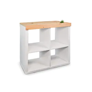 Deckplatte f&uuml;r Kallax-Kommode, 761mm x 407mm x 19mm (Plattenma&szlig;) | Auflagepla...