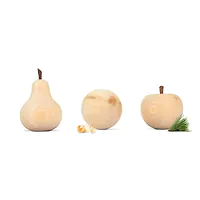 Zirbenapfel und -Birne: Karaffenset