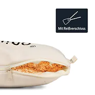 ZIRBELINO&reg; SAUNA-Zirbenkissen 28x16cm aus 100% Baumwolle | SPEZIAL-F&Uuml;LLUNG mi...
