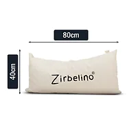 ZIRBELINO&reg; Zirbenkissen aus Baumwolle 40x80cm aus 100% Baumwolle | ZIRBENSP&Auml;N...