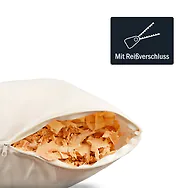 ZIRBELINO&reg; Zirbenkissen aus Baumwolle 40x80cm aus 100% Baumwolle | ZIRBENSP&Auml;N...
