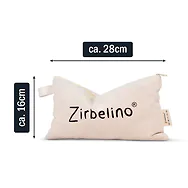 ZIRBELINO&reg; SAUNA-Zirbenkissen 28x16cm aus 100% Baumwolle | SPEZIAL-F&Uuml;LLUNG mi...