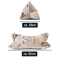 ZIRBELINO&reg; Flexi-Leseknochen, 18cm x 42cm, gef&uuml;llt mit frischen Zirbensp&auml;nen,...