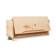 ZirbenBrotkasten | 2-teilig (Brotkasten + Ablagegitter) | Ma&szlig;e: 450x250x180mm