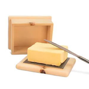 ZirbenButterdose | 150x130x70mm