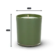 ZirbenKerze "Luxury Green Edition" mit Zirbenduft | handgemachte Ke...