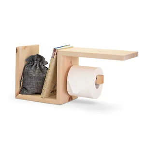 ZIRBELINO&reg; Toilettenpapierhalter aus Zirbenholz "Rolle rechts" | Kl...