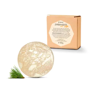 Zirbelino Zirbenseife mit Luffa 60 g