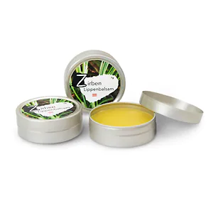 2 Stk. Zirbelino&reg; BUSSIBALSAM in der Dose, Lippenbalsam mit Bienenwachs und Z...