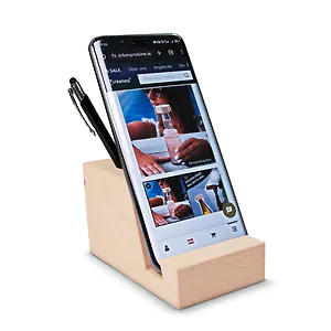Zirbelino SmartHolder - Smartphone-Halterung inkl. Stiftfach