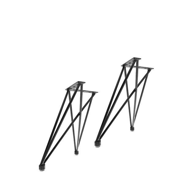 Zirbelino&reg; Couchtisch aus Zirbe mit X ADJUSTABLE | 2-teilig (Tischplatte + 2x X ADJUSTABLE) | Ma&szlig;e: lt. Auswahl | 5cm Massivholz-Zirbe, 100% naturbelassen