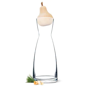 Zirbenbirne (7cm) + Wasserkaraffe Ypsilon (1 Liter)