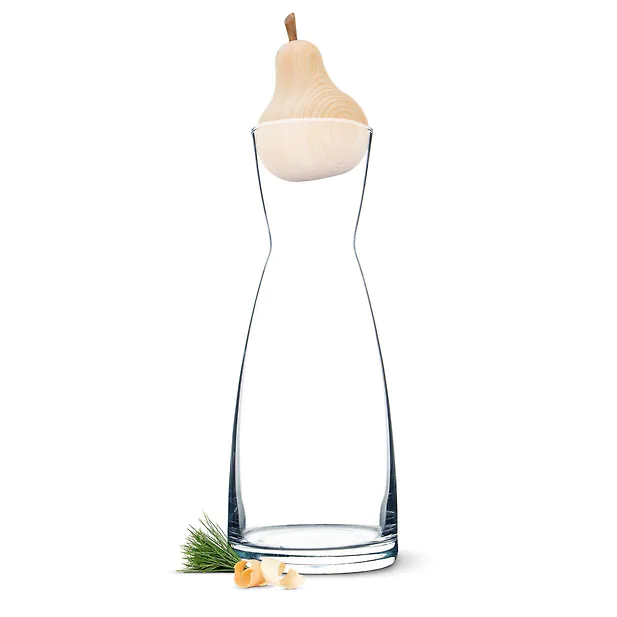 Zirbenbirne (7cm) + Wasserkaraffe Ypsilon (1 Liter)