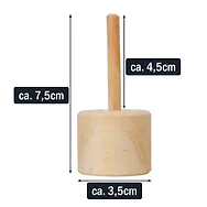 ZirbelinoCap DIN18 | Aroma St&ouml;psel Lufterfrischer, Dufter f&uuml;r 10ml Fl&auml;schchen...