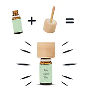 ZirbelinoCap DIN18 | Aroma St&ouml;psel Lufterfrischer, Dufter f&uuml;r 10ml Fl&auml;schchen...