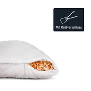   Zirbenkissen - mit rein Zirbensp&auml;ne gef&uuml;llt | 40x80cm | Au&szlig;enbezug: Polyest...