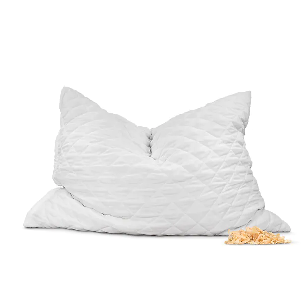Zirbenkissen - mit rein Zirbensp&auml;ne gef&uuml;llt | 70x90cm | Au&szlig;enbezug: Polyester...