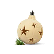 Christbaumkugel mit LED-Beleuchtung | 7cm Durchmesser | Deko f&uuml;r Weihnachten