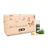 ZirbenDiffuser "KLASSIK" mit der Gravur "Schmetterling" |...