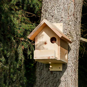 Zirbelino&reg; Eichh&ouml;rnchen Kobel / Hotel / Nest, fix-fertig montiert aus L&auml;rchen...