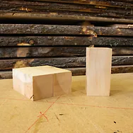 18 tlg. Set Schnitzholz aus Zirbe, auch zum Drechseln | 10 St&uuml;ck: 16cm x 2,5c...