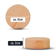 ZirbenK&uuml;hlschrankmagnet - Personalisierbar