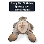 ZIRBELINO Stofftierrucksack - "B&auml;rli" | Rucksack mit Zirbensp&auml;ne-F&uuml;...