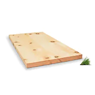 Zirbenholzbrett | Regalboden | 50cm | Massivholz Zirbe | 50 x 25 x 1,9cm (LxB...