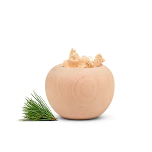 ZirbenKugel "Lochi" mit 10g Zirbensp&auml;ne