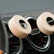 Zirbify Coin Keeper (Zirben-M&uuml;nzmagnet) f&uuml;r Auto, KFZ + Einkaufswagenchip