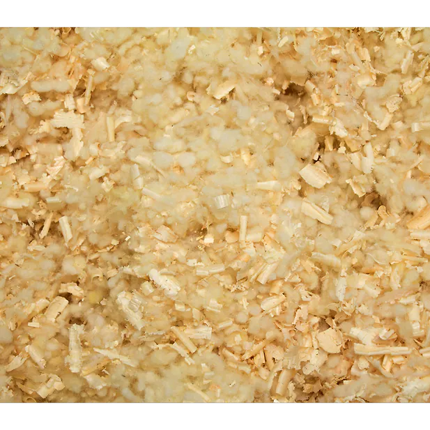 1kg Zirbenspäne "1. Wahl" + Bio Schafwolle | Mischung