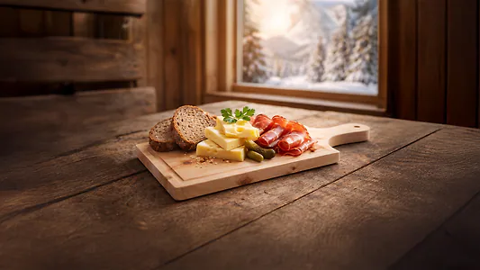 Zirbelino&reg; XL Jausenbrett aus Zirbenholz | auch als Schneidebrett | naturbela...