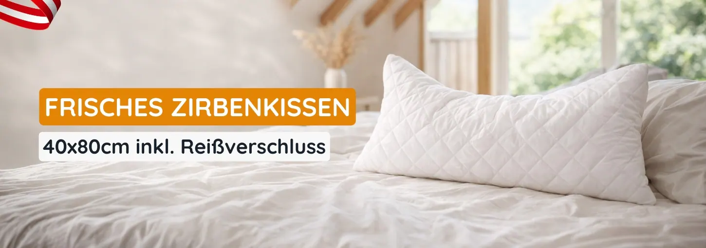 Zirbenkissen 40x80cm