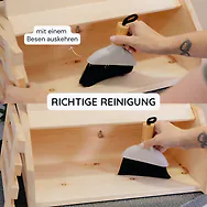 ZirbenBrotdose "klassisch gro&szlig;" mit Deckel | 2-teilig (Brotdose + A...