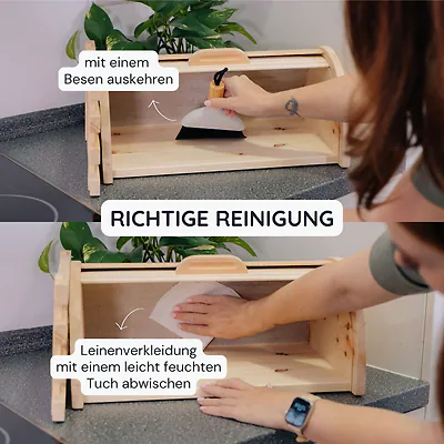 Richtige Reinigung