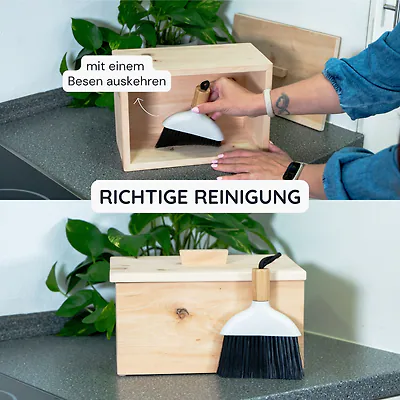 Richtige Reinigung