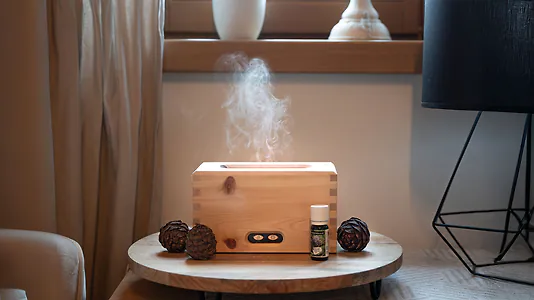 ZirbenDiffuser "KLASSIK" Luftbefeuchter Set inkl. Bio Zirben&ouml;l von ...