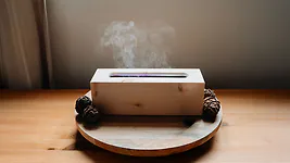 ZirbenDiffuser "AIR-25" Luftbefeuchter Set von Zirbelino&reg;: Nat&uuml;rlic...