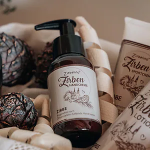 ZirbenHandcreme 100ml ZIRBELINO&reg; | zur t&auml;glichen Handpflege, mit praktischem ...