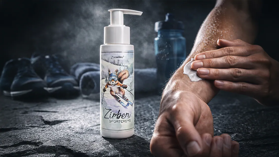 ZirbenSportcreme 100ml ZIRBELINO&reg; | mit Arnika & Teufelskralle | empfohle...