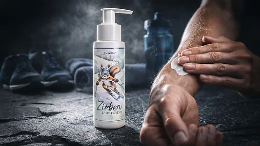 ZirbenSportcreme 100ml ZIRBELINO&reg; | mit Arnika & Teufelskralle | empfohle...