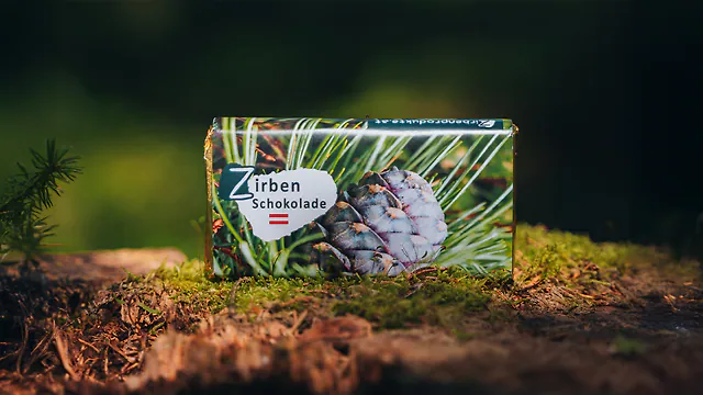 Zirbenschokolade