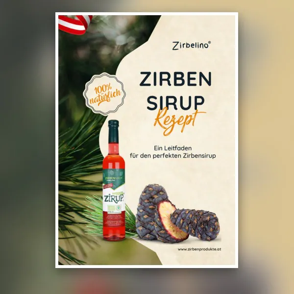 Rezeptheft Zirbensirup 2025