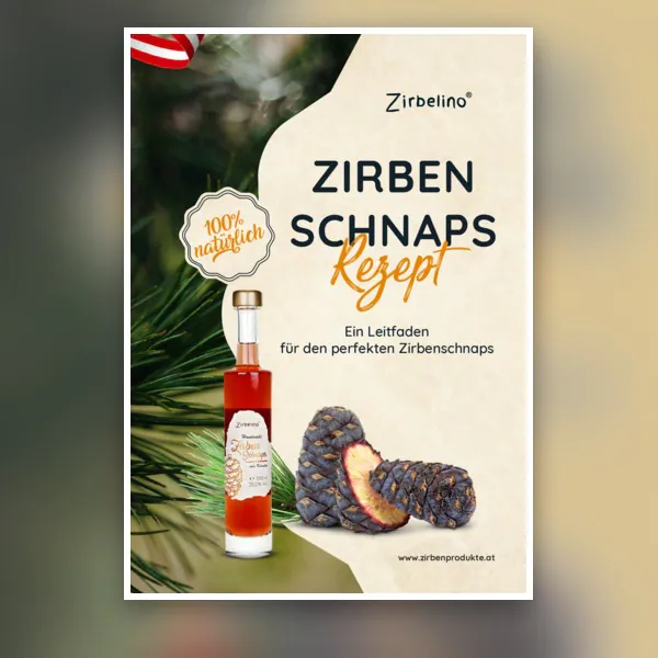 Rezeptheft Zirbenschnaps 2025