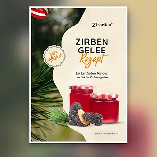 Rezeptheft Zirbengelee 2025